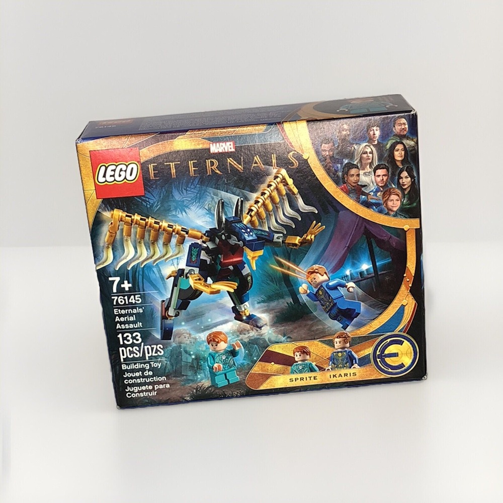 LEGO Marvel Eternals Aerial Assault 76145 Retired New - Picture 2 of 4